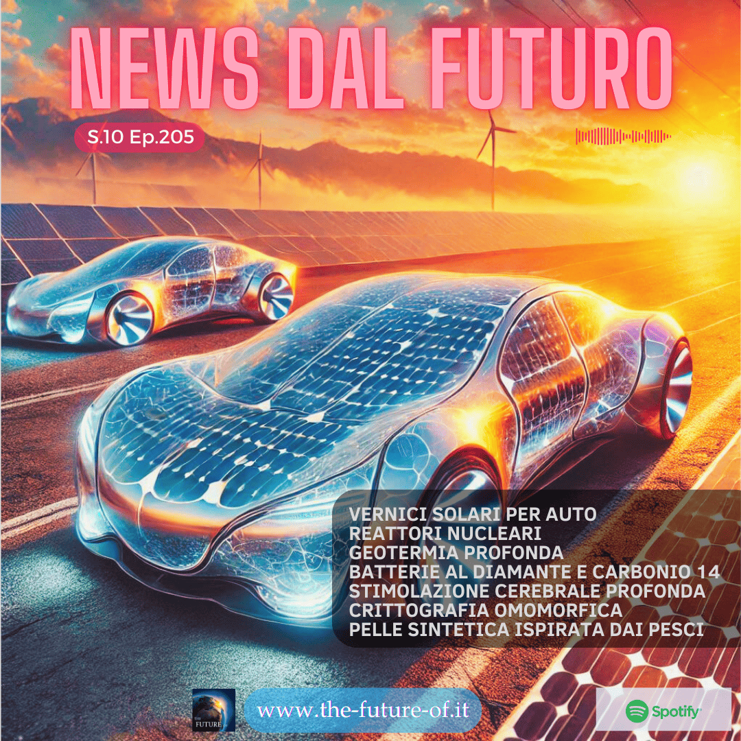S.10 Ep.205 compressed Geotermia - vernici solari - batterie al diamante